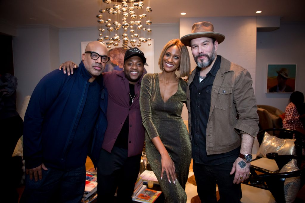Jerome Lagarrigue, Gardy St. Fleur, Lauren Maillian, and Tim Okamura